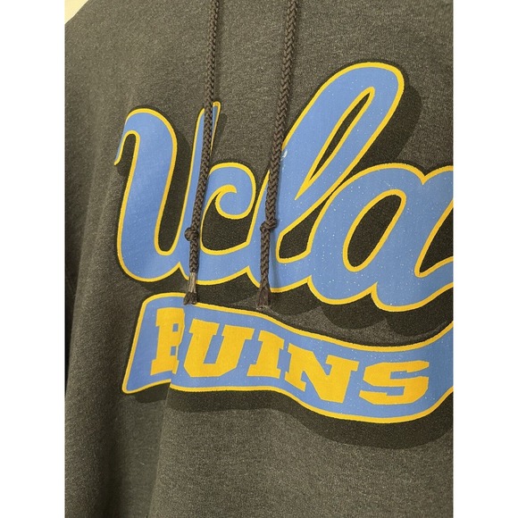 UCLA Bruins‎ Champion Embroidered Pullover Sweatshirt Hoodie Charcoal Gray XL - Picture 3 of 6